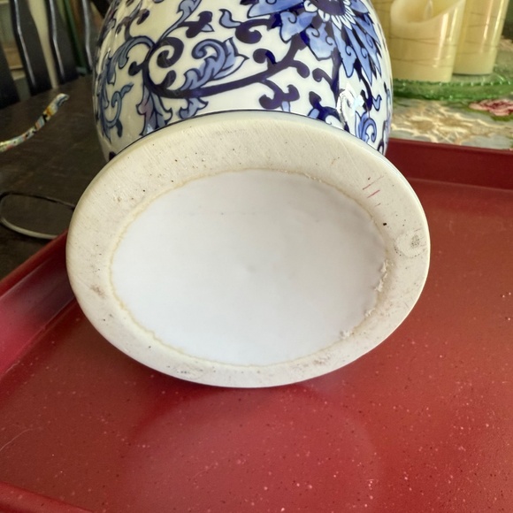 Blue and white ginger jar - Picture 7 of 8